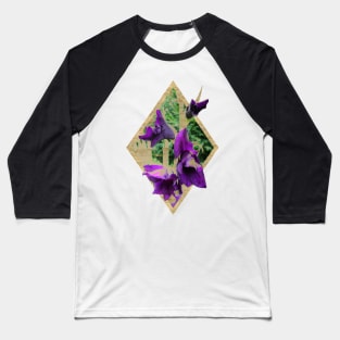 Vintage Gladiole Baseball T-Shirt